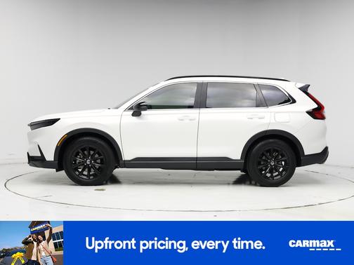 White 2025 Honda CR-V Hybrid Sport-L