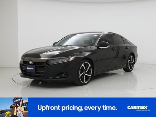Black 2022 Honda Accord Sport
