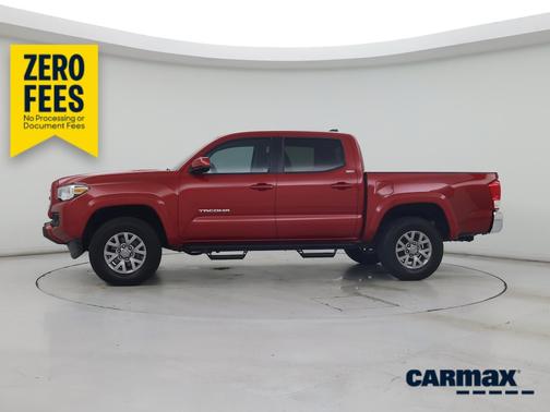 Red 2017 Toyota Tacoma SR5