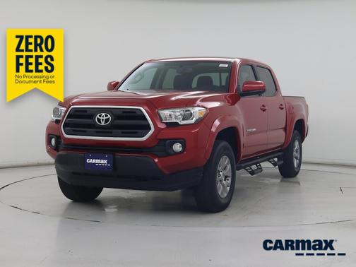 Red 2017 Toyota Tacoma SR5