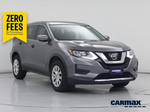 Gray 2017 Nissan Rogue S