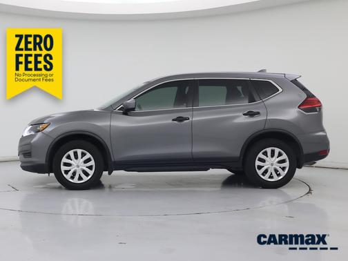Gray 2017 Nissan Rogue S
