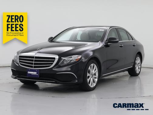 Black 2018 Mercedes-Benz E-Class