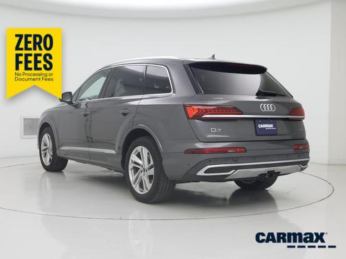 Gray 2021 Audi Q7 Premium