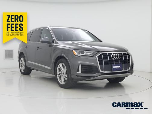 Gray 2021 Audi Q7 Premium