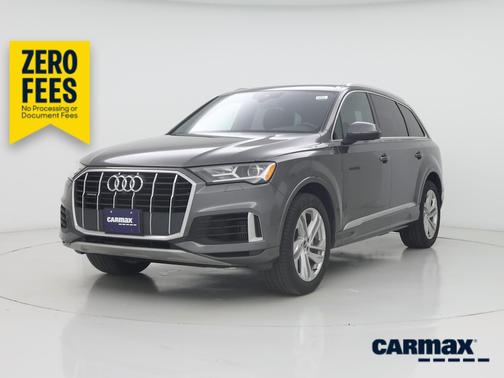 Gray 2021 Audi Q7 Premium