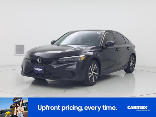 Black 2023 Honda Civic LX