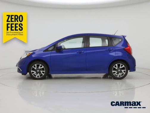 Blue 2016 Nissan Versa Note SR