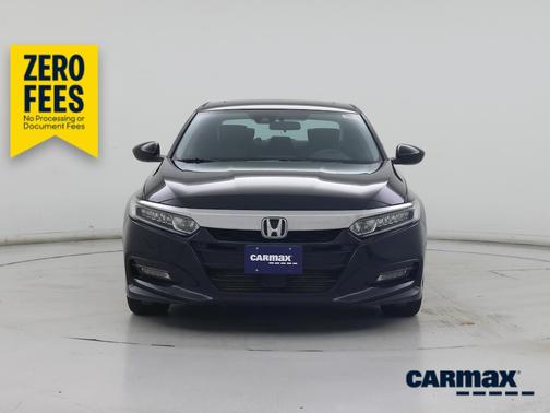 Black 2018 Honda Accord EX