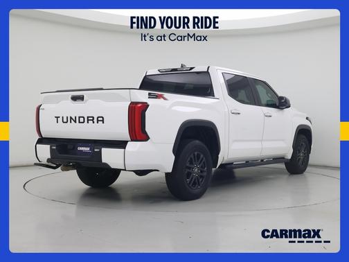 White 2025 Toyota Tundra SR5
