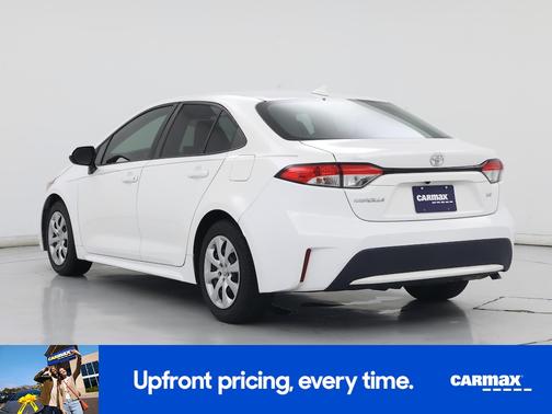 White 2021 Toyota Corolla LE