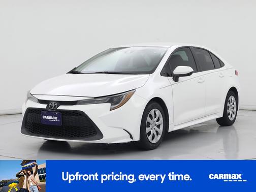 White 2021 Toyota Corolla LE
