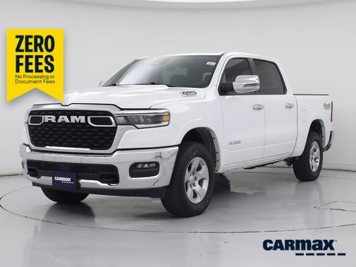 White 2025 RAM 1500 Bighorn