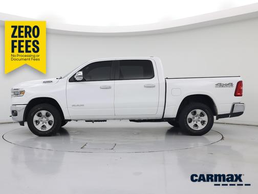 White 2025 RAM 1500 Bighorn