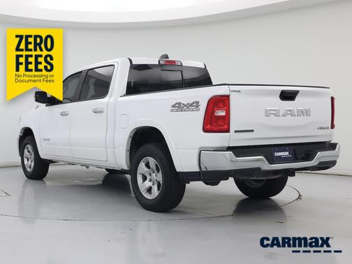 White 2025 RAM 1500 Bighorn