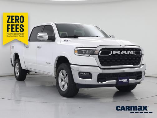 White 2025 RAM 1500 Bighorn