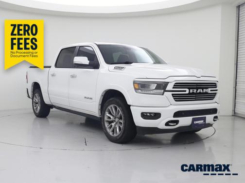 White 2021 RAM 1500 Laramie