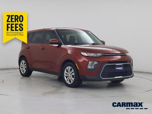Orange 2020 Kia Soul LX