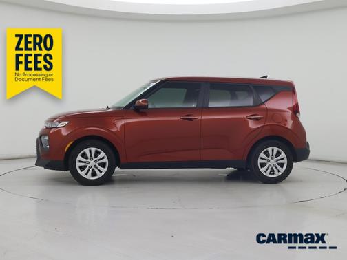 Orange 2020 Kia Soul LX