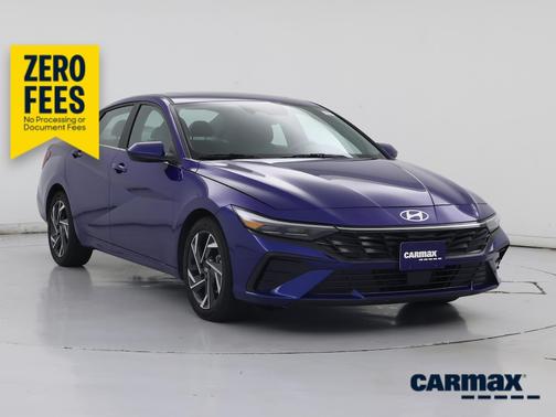 Blue 2024 Hyundai ELANTRA SEL