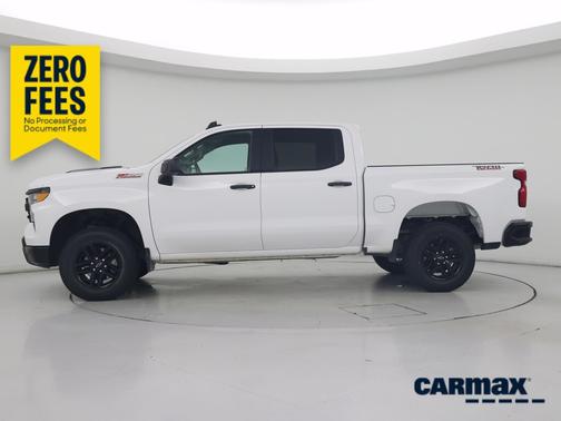 White 2025 Chevrolet Silverado 1500 Custom Trail Boss