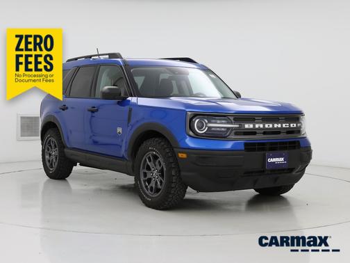Blue 2022 Ford Bronco Sport Big Bend