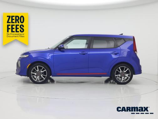 Blue 2020 Kia Soul GT-Line
