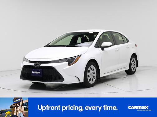 White 2022 Toyota Corolla LE