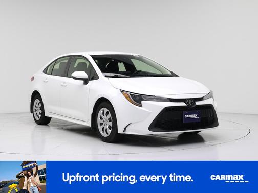 White 2022 Toyota Corolla LE