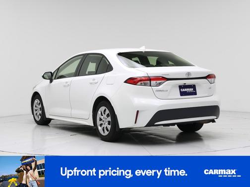 White 2022 Toyota Corolla LE