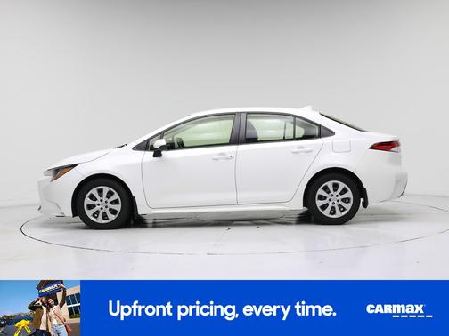 White 2022 Toyota Corolla LE