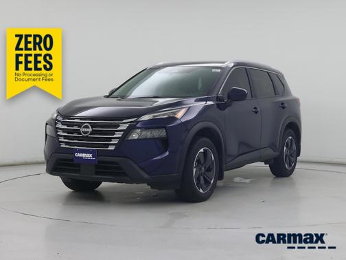Blue 2024 Nissan Rogue SV