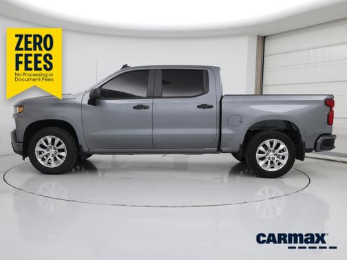Gray 2020 Chevrolet Silverado 1500 Custom