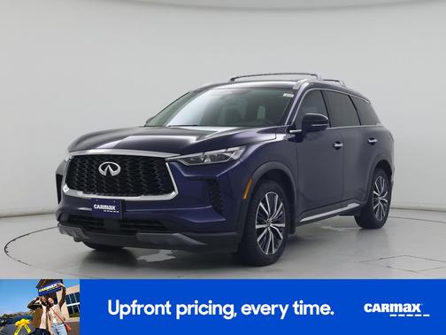 Blue 2023 INFINITI QX60 Sensory