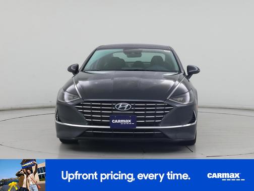 Gray 2021 Hyundai SONATA Hybrid SEL