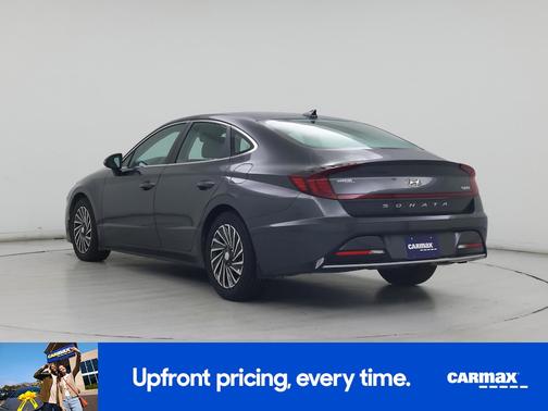 Gray 2021 Hyundai SONATA Hybrid SEL