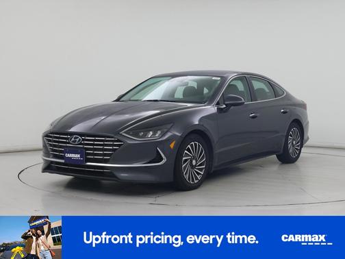 Gray 2021 Hyundai SONATA Hybrid SEL