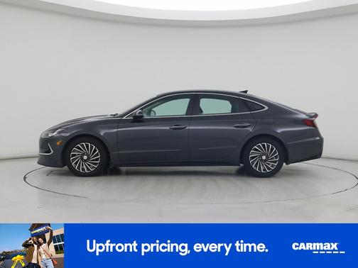 Gray 2021 Hyundai SONATA Hybrid SEL