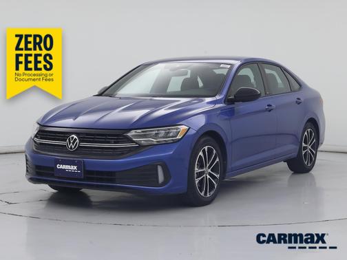 Blue 2023 Volkswagen Jetta Sport