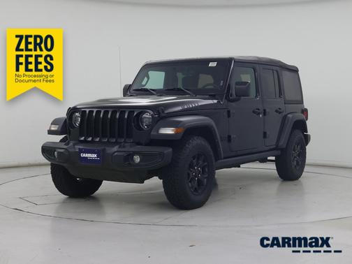 Black 2023 Jeep Wrangler Unlimited Willys