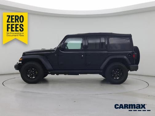 Black 2023 Jeep Wrangler Unlimited Willys