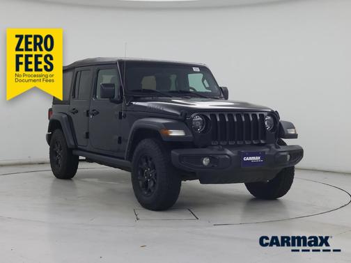 Black 2023 Jeep Wrangler Unlimited Willys