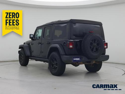 Black 2023 Jeep Wrangler Unlimited Willys
