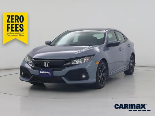 Gray 2019 Honda Civic Sport