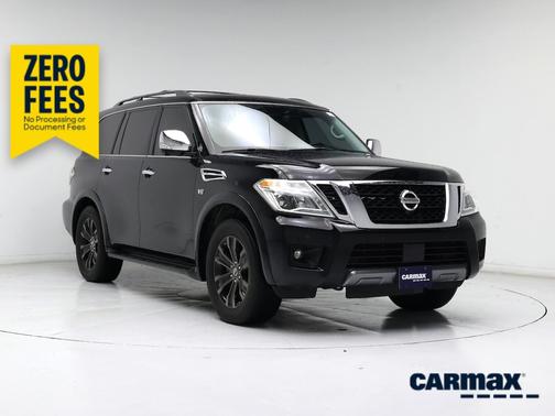 Black 2019 Nissan Armada Platinum