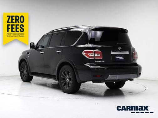 Black 2019 Nissan Armada Platinum