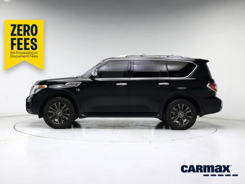 Black 2019 Nissan Armada Platinum