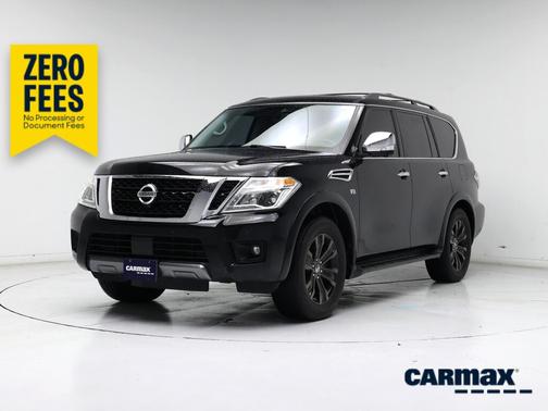 Black 2019 Nissan Armada Platinum