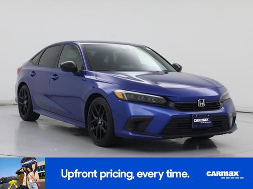 Blue 2024 Honda Civic Sport
