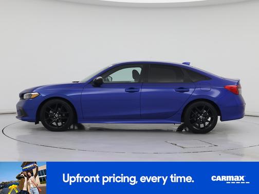 Blue 2024 Honda Civic Sport